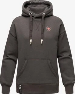 Navahoo Hoodies Sweatshirt Goldfee Dames Donkergrijs