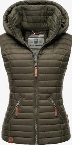 Navahoo Bodywarmers Bodywarmer Shadaa Dames Kaki