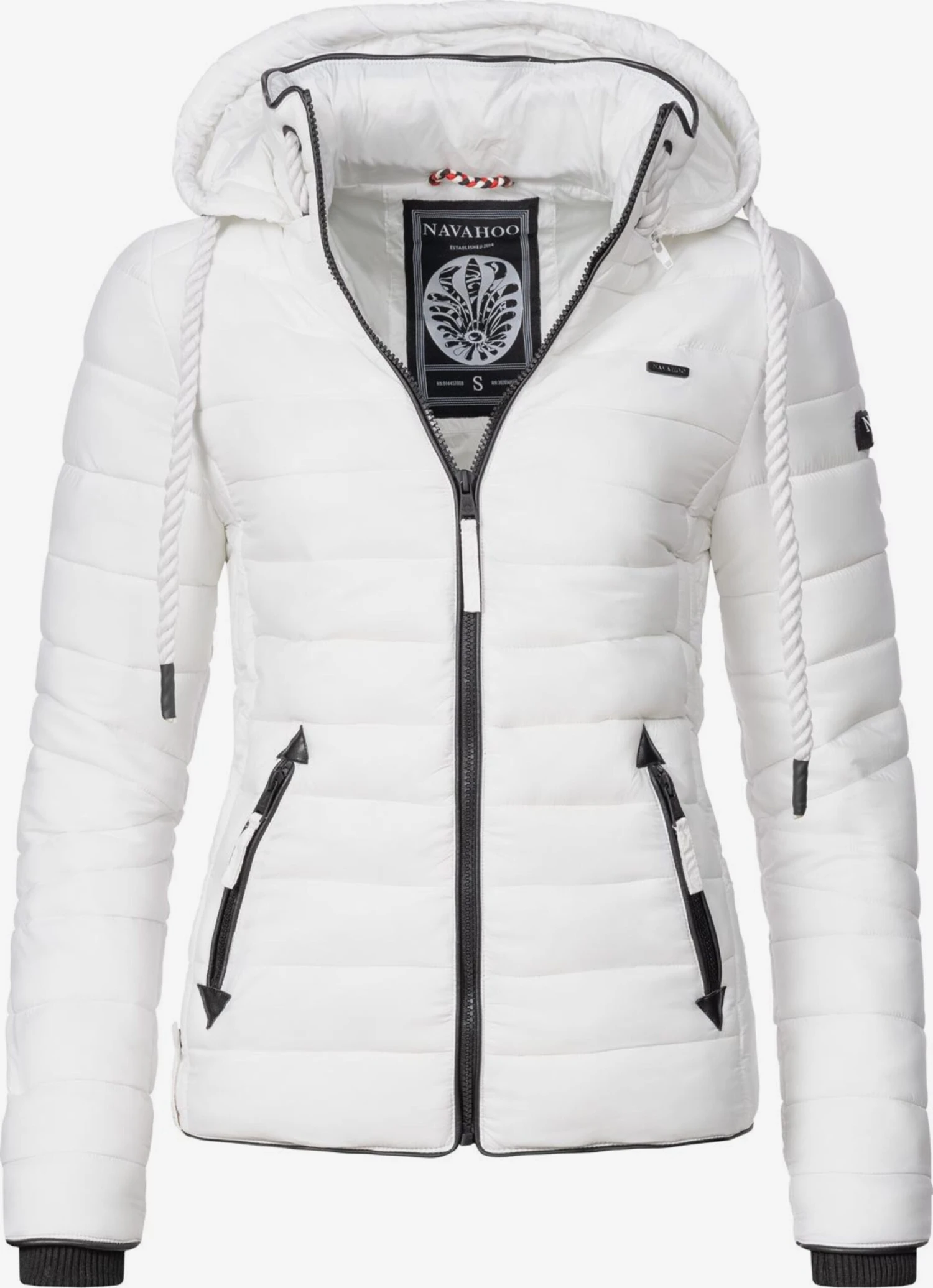 Navahoo Tussenjassen Tussenjas Lulana Dames Wit 1 Navahoo Tussenjassen Tussenjas Lulana Dames Wit