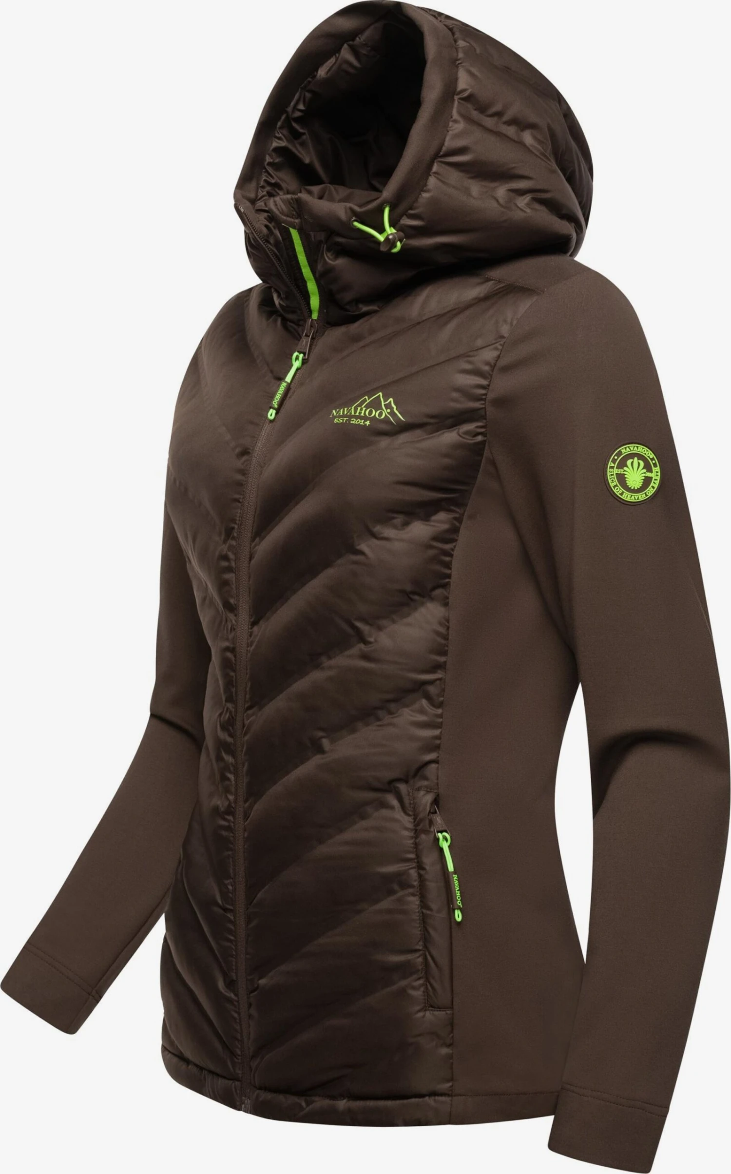 Navahoo Tussenjassen Tussenjas Nimm Mich Mit Dames Donkerbruin 2 Navahoo Tussenjassen Tussenjas Nimm Mich Mit Dames Donkerbruin - Afbeelding 2