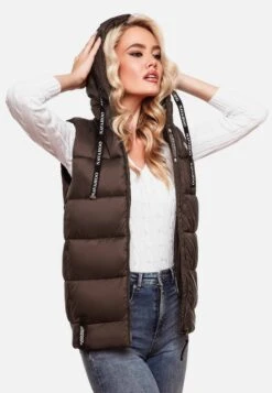 Navahoo Bodywarmers Bodywarmer Kassidy Dames Chocoladebruin -Navahoo 8bda9bb5d4f0094662142e33d12af95b