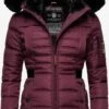 Navahoo Winterjassen Winterjas Melikaa Dames Bordeaux