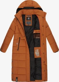 Navahoo Regenmantels Functionele Mantel Isalie Dames Cognac -Navahoo 8ee1a5c6df43d86d8bd119fcdd24ee6c