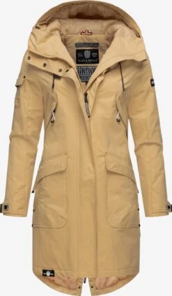 Navahoo Outdoor Jassen Functionele Jas Pfefferschote Dames Beige