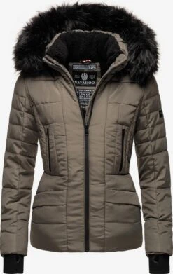 Navahoo Winterjassen Winterjas Adele Dames Grijs