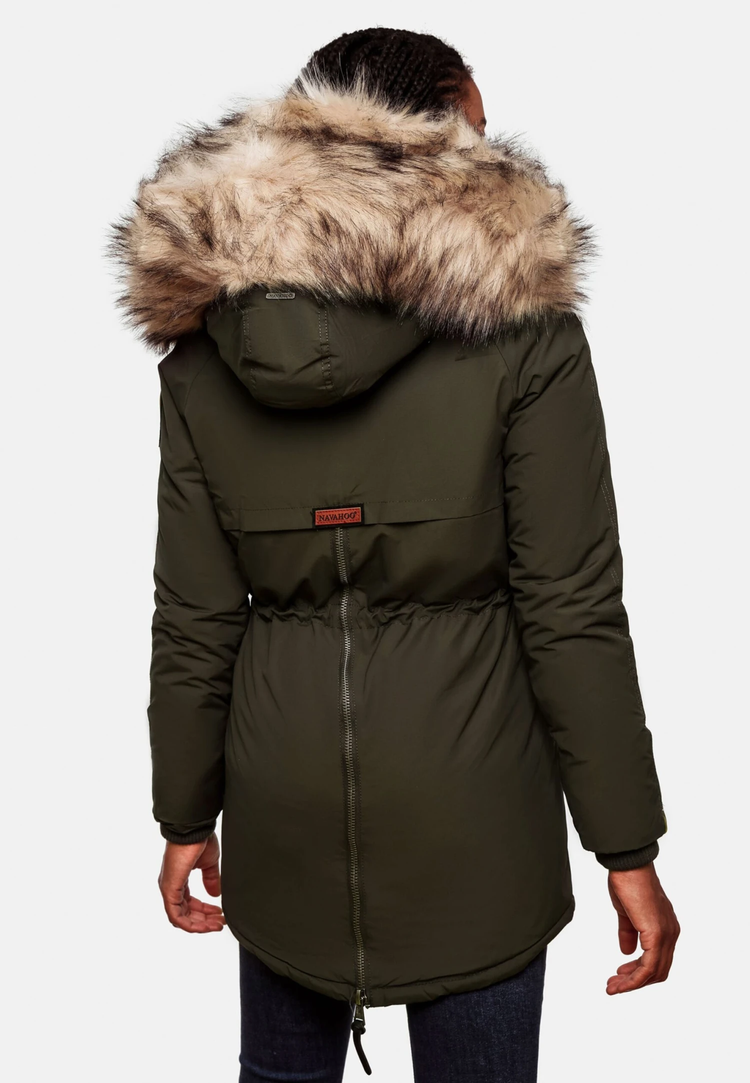 Navahoo Parkas Winterparka Sweety Dames Olijfgroen 8 Navahoo Parkas Winterparka Sweety Dames Olijfgroen - Afbeelding 8