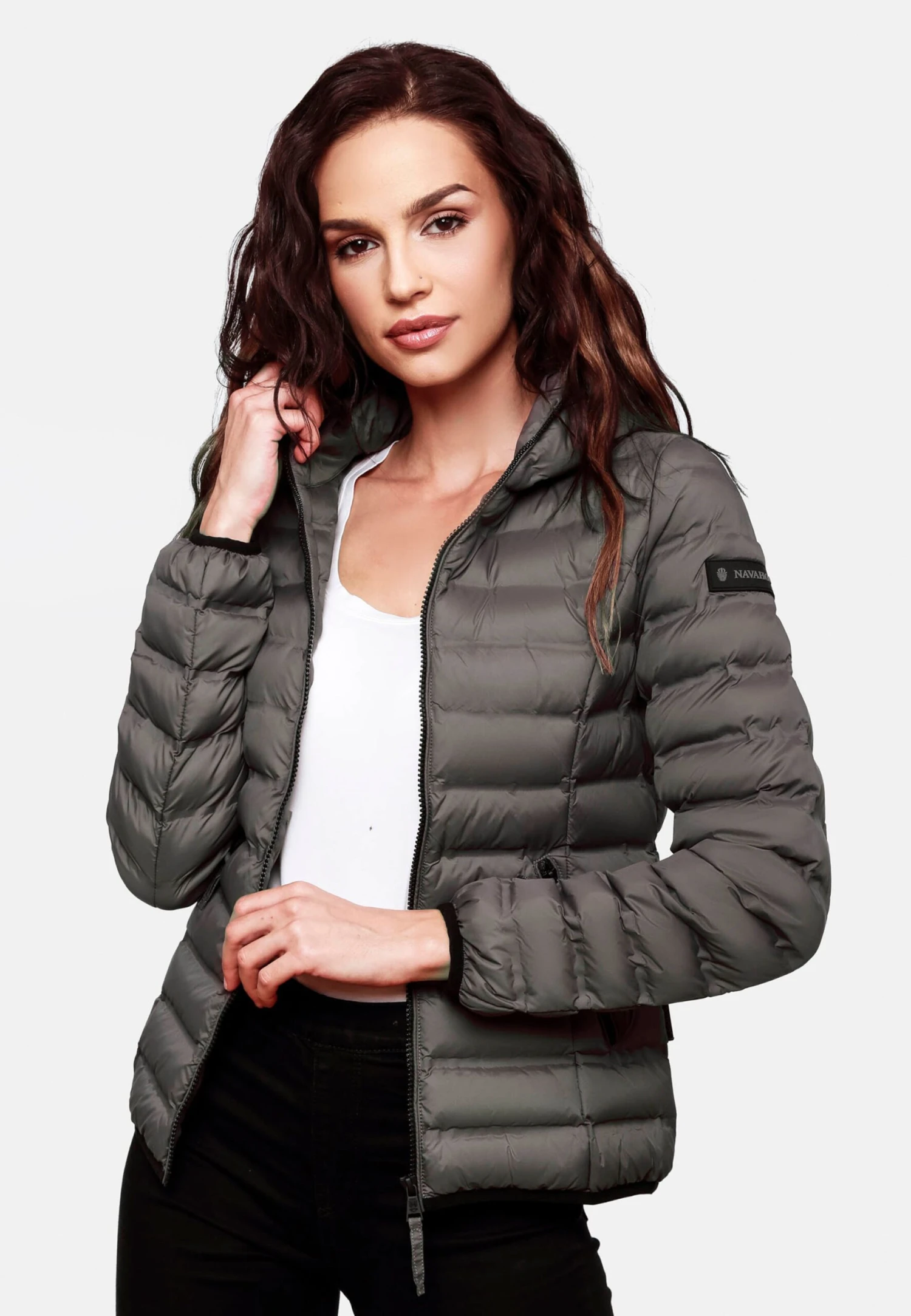 Navahoo Tussenjassen Tussenjas Neevia Dames Grijs 8 Navahoo Tussenjassen Tussenjas Neevia Dames Grijs - Afbeelding 8