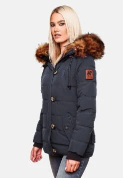 Navahoo Winterjassen Winterjas Zoja Dames Donkerblauw -Navahoo 9bd75d3d10d5524ba859fdcced0e4e9e
