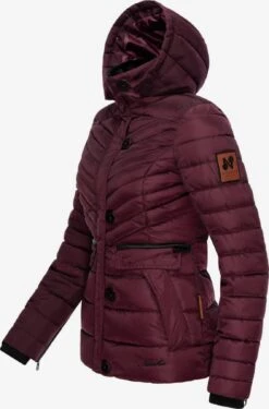 Navahoo Winterjassen Winterjas Wisteriaa Dames Bordeaux -Navahoo 9e4e0808afcc90ebc8080a32805499cb