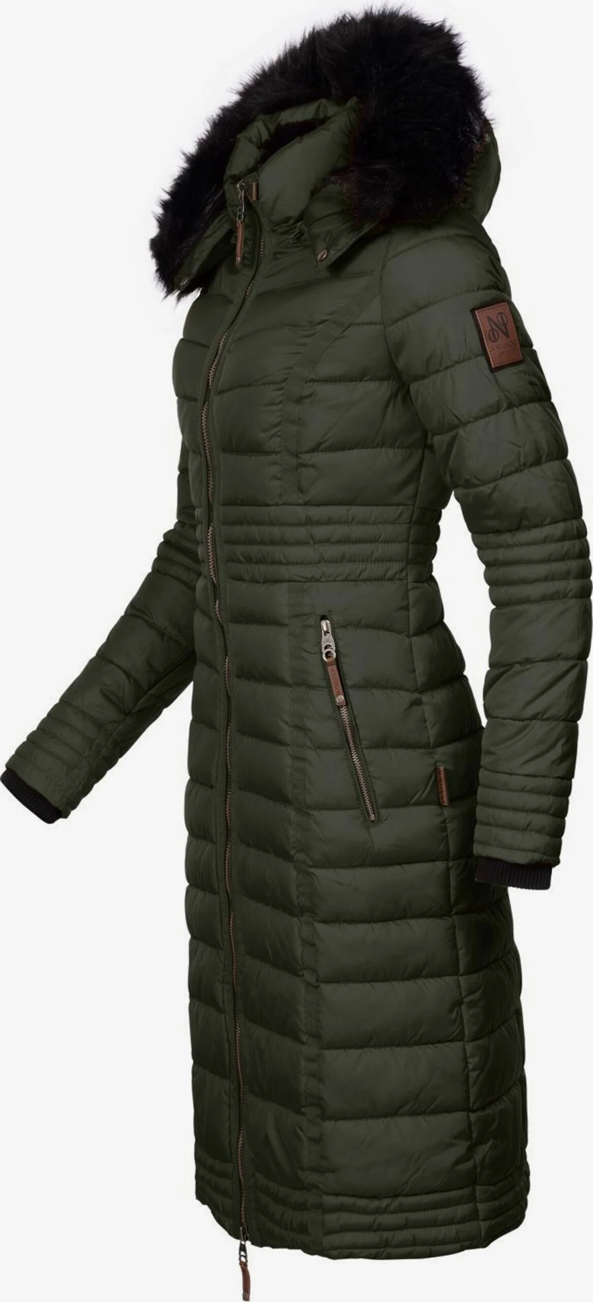 Navahoo Wintermantels Wintermantel Umay Dames Donkergroen 2 Navahoo Wintermantels Wintermantel Umay Dames Donkergroen - Afbeelding 2