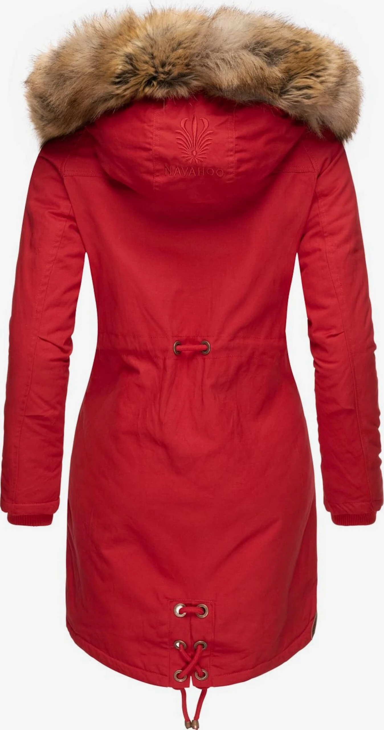 Navahoo Parkas Winterparka Rosinchen Dames Rood 3 Navahoo Parkas Winterparka Rosinchen Dames Rood - Afbeelding 3