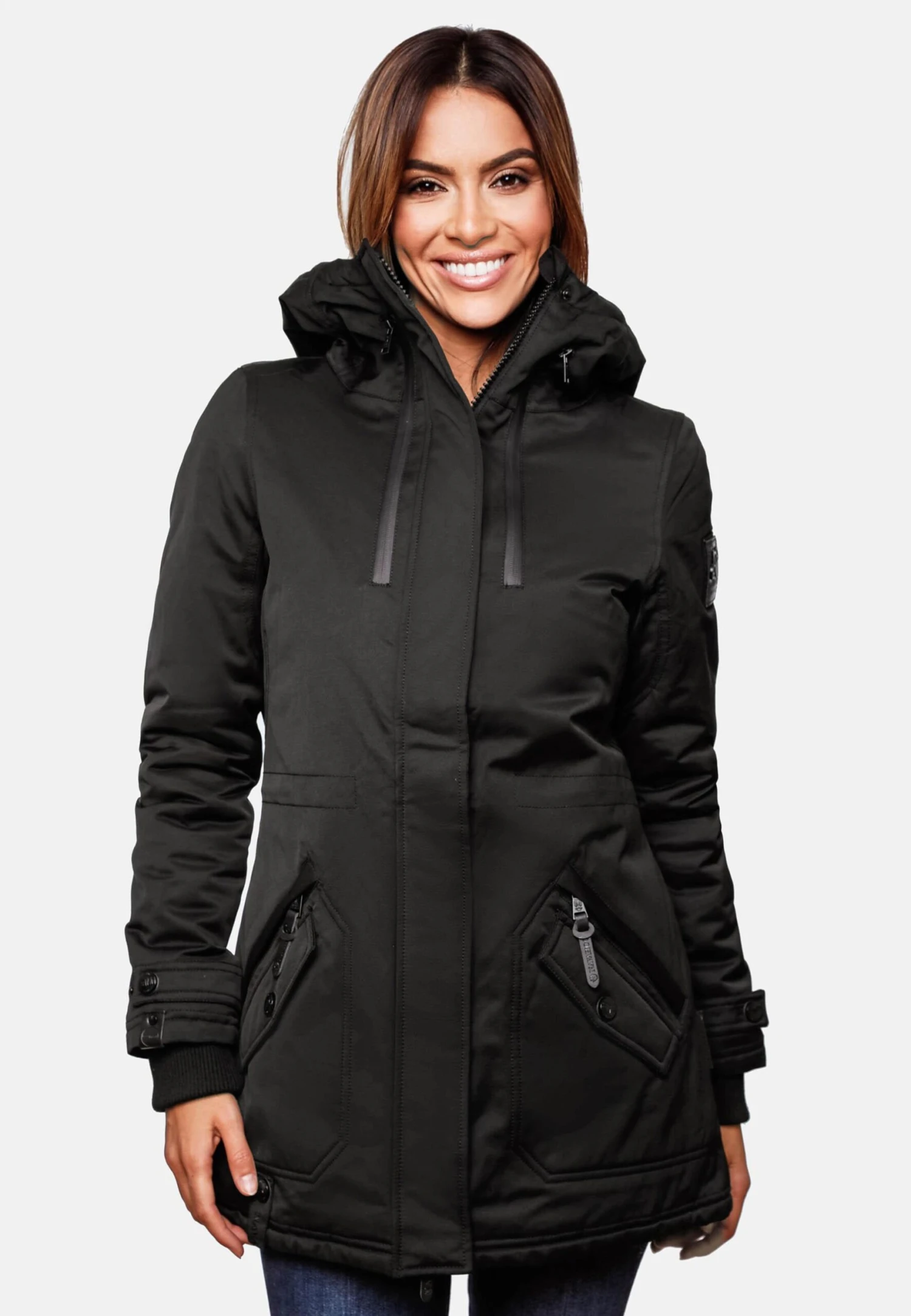 Navahoo Parkas Winterparka Dames Zwart 6 Navahoo Parkas Winterparka Dames Zwart - Afbeelding 6