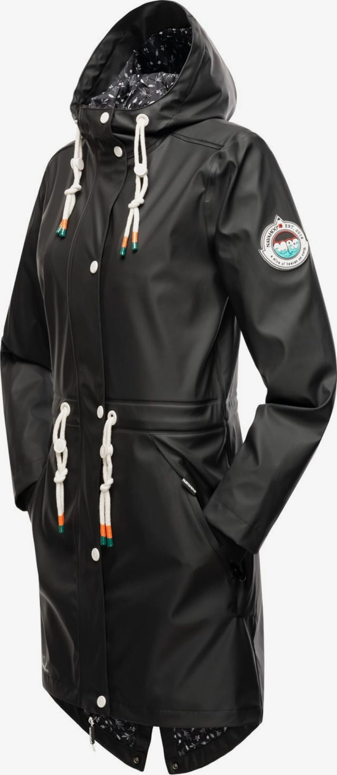 Navahoo Outdoor Jassen Functionele Jas Tropical Storm Dames Zwart 5 Navahoo Outdoor Jassen Functionele Jas Tropical Storm Dames Zwart - Afbeelding 5