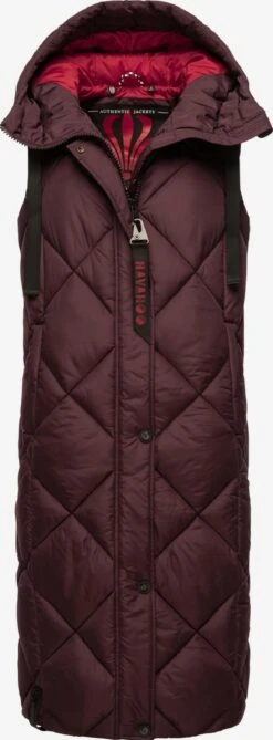 Navahoo Bodywarmers Bodywarmer Schnuckel Dames Bordeaux / Grenadine -Navahoo a56d639354c2a932a58cfb6cc8304c95