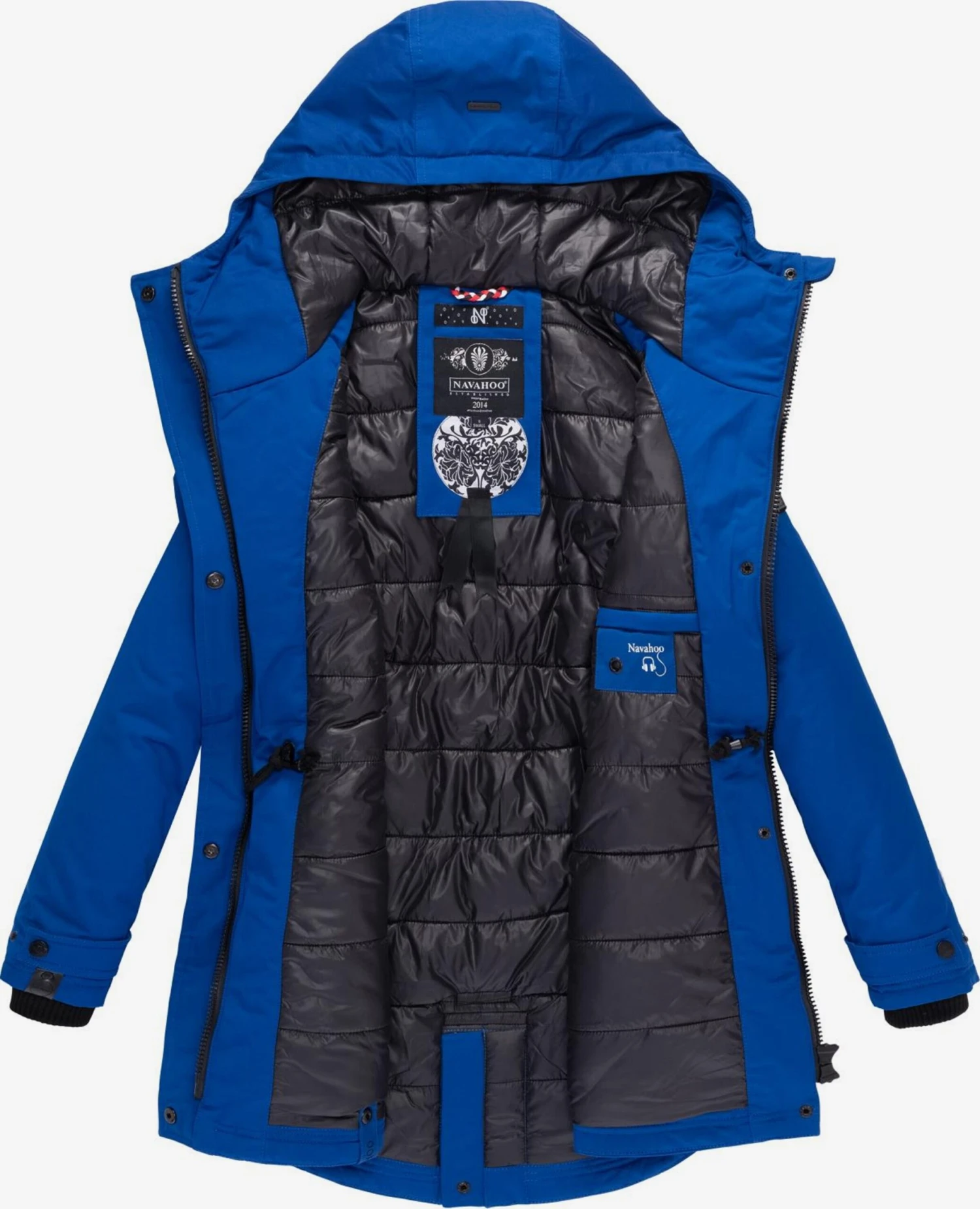 Navahoo Parkas Winterparka Dames Donkerblauw 5 Navahoo Parkas Winterparka Dames Donkerblauw - Afbeelding 5