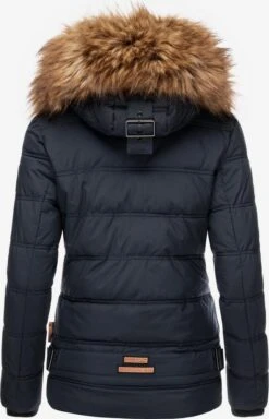 Navahoo Winterjassen Winterjas Zoja Dames Donkerblauw -Navahoo a5b508ac18511c3846f62552cf6f47ee