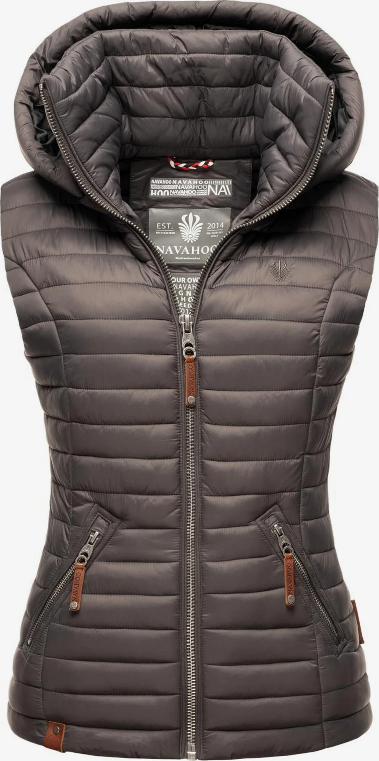 Navahoo Bodywarmers Bodywarmer Shadaa Dames Antraciet 1 Navahoo Bodywarmers Bodywarmer Shadaa Dames Antraciet