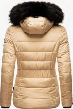 Navahoo Winterjassen Winterjas Zuckerbiene Dames Beige -Navahoo aa4bf59b22c179d7480f912b5dfafc58