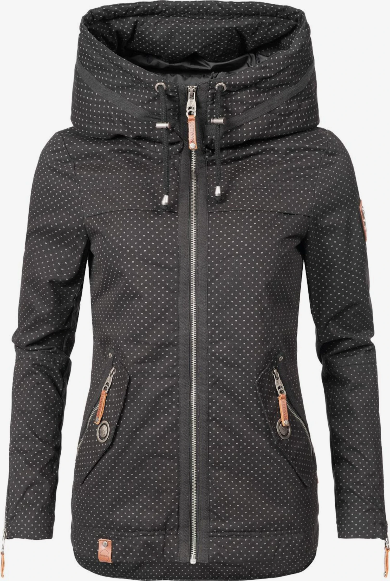 Navahoo Tussenjassen Tussenjas Wekoo Dames Zwart 4 Navahoo Tussenjassen Tussenjas Wekoo Dames Zwart - Afbeelding 4