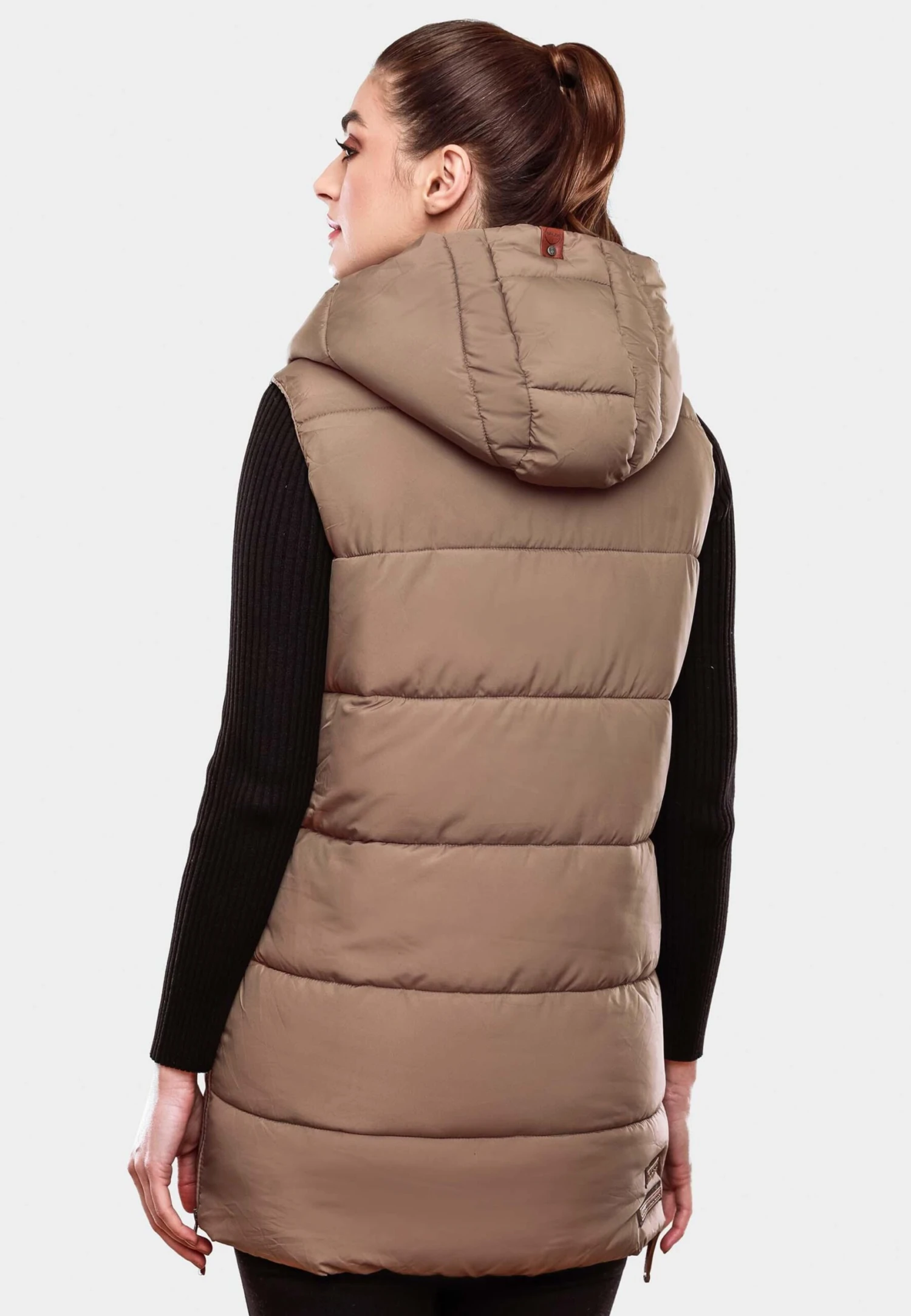 Navahoo Bodywarmers Bodywarmer Madilynaa Dames Taupe 7 Navahoo Bodywarmers Bodywarmer Madilynaa Dames Taupe - Afbeelding 7