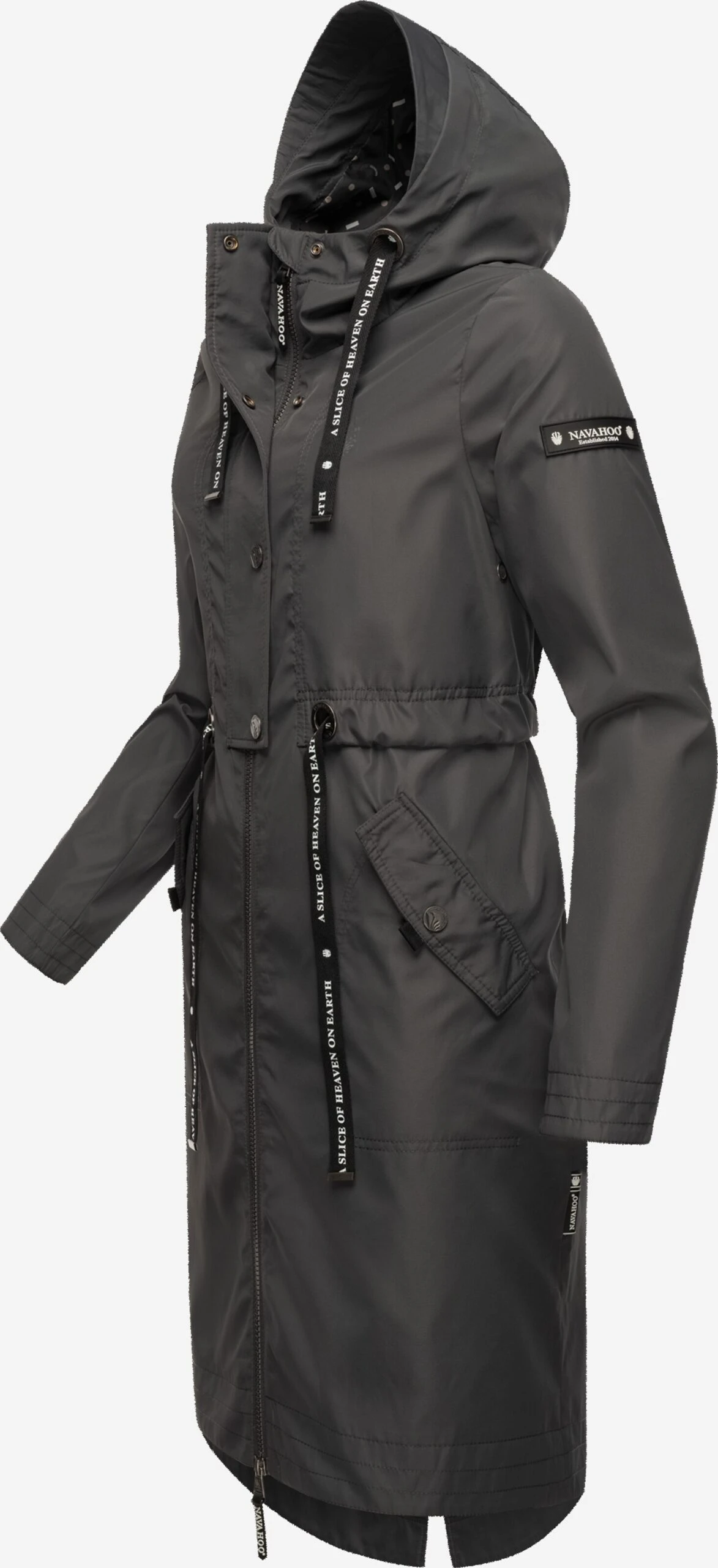 Navahoo Parkas Tussenparka Josinaa Dames Antraciet 2 Navahoo Parkas Tussenparka Josinaa Dames Antraciet - Afbeelding 2