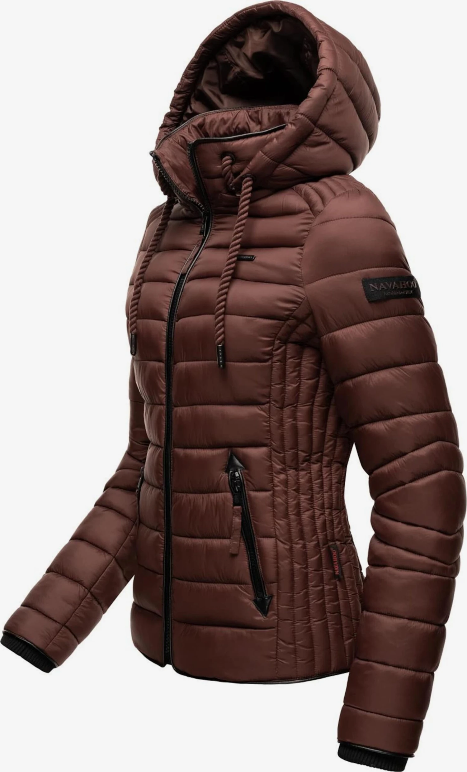 Navahoo Tussenjassen Tussenjas Lulana Dames Chocoladebruin 3 Navahoo Tussenjassen Tussenjas Lulana Dames Chocoladebruin - Afbeelding 3