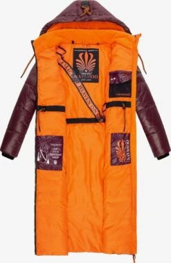 Navahoo Wintermantels Wintermantel Schmuseengel Dames Bordeaux -Navahoo ae72cfddee57173576895acfd5a00fc9