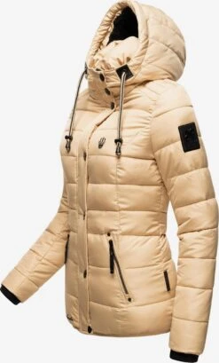Navahoo Winterjassen Winterjas Zuckerbiene Dames Beige -Navahoo b1b610ceb0536fec5e2826a61df71390