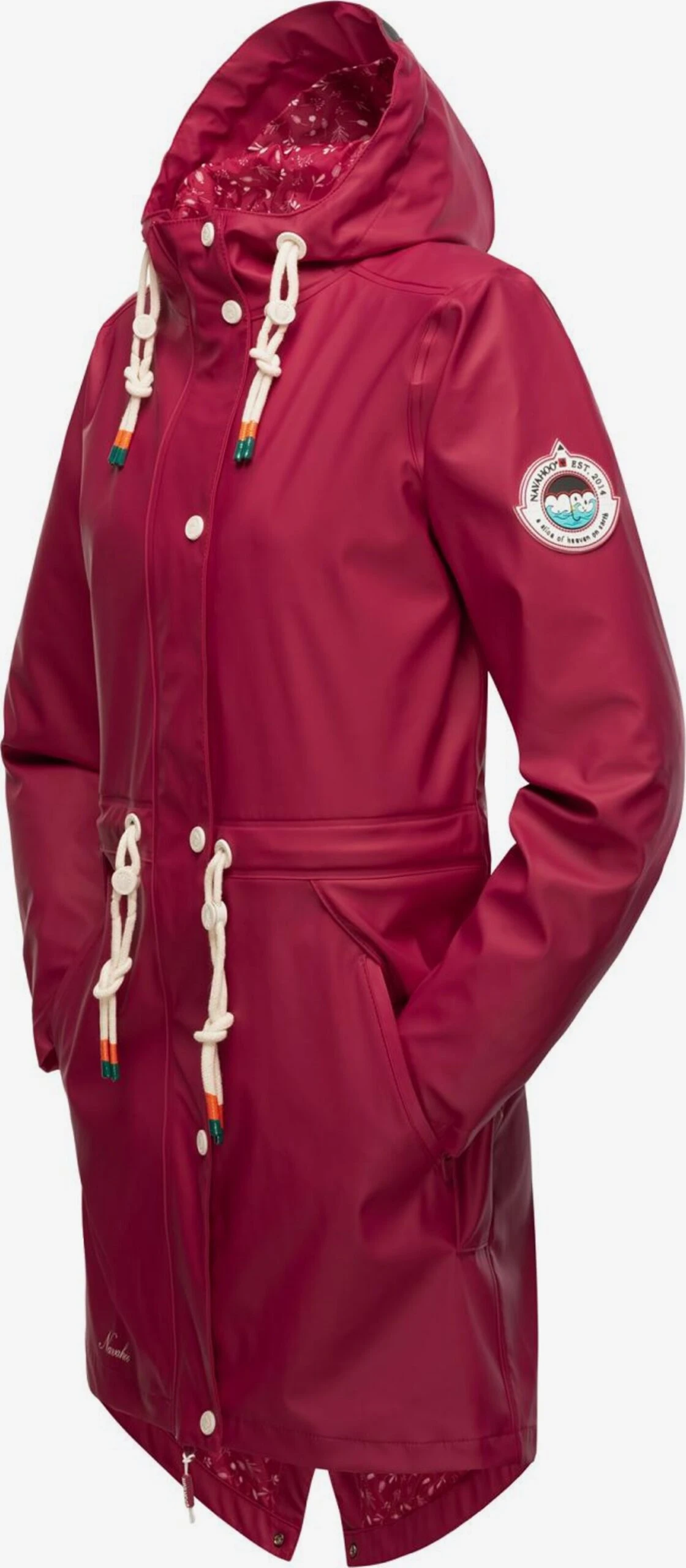 Navahoo Outdoor Jassen Functionele Jas Tropical Storm Dames Roze 5 Navahoo Outdoor Jassen Functionele Jas Tropical Storm Dames Roze - Afbeelding 5