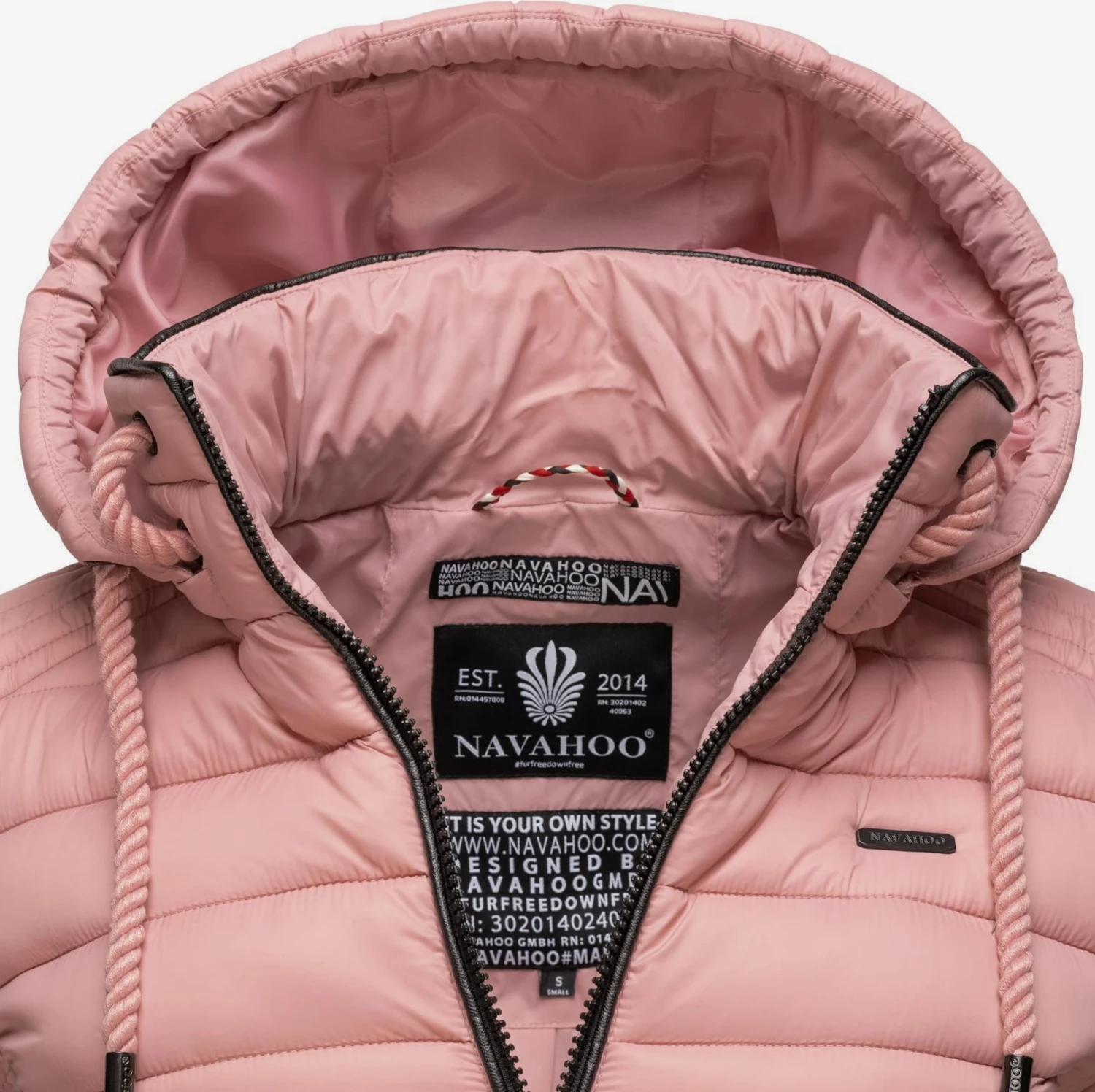 Navahoo Tussenjassen Tussenjas Lulana Dames Rosa 7 Navahoo Tussenjassen Tussenjas Lulana Dames Rosa - Afbeelding 7