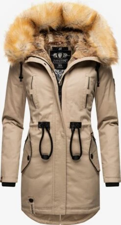 Navahoo Parkas Winterparka Bombii Dames Donkerbruin