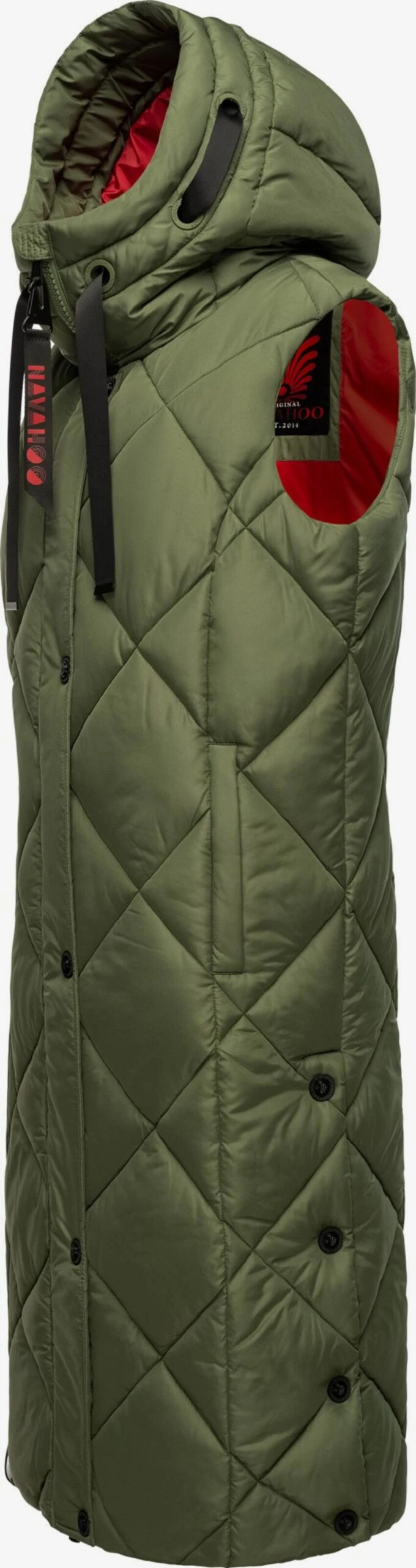 Navahoo Bodywarmers Bodywarmer Schnuckel Dames Groen 2 Navahoo Bodywarmers Bodywarmer Schnuckel Dames Groen - Afbeelding 2
