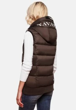 Navahoo Bodywarmers Bodywarmer Kassidy Dames Chocoladebruin -Navahoo bdff06ae19f410471d0693988062dbbc