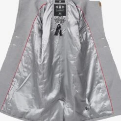 Navahoo Wintermantels Wintermantel Wooly Dames Lichtgrijs -Navahoo be8de066bd9982efbfe06552ad469173