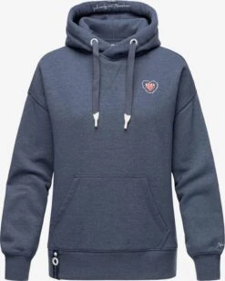 Navahoo Hoodies Sweatshirt Goldfee Dames Blauw