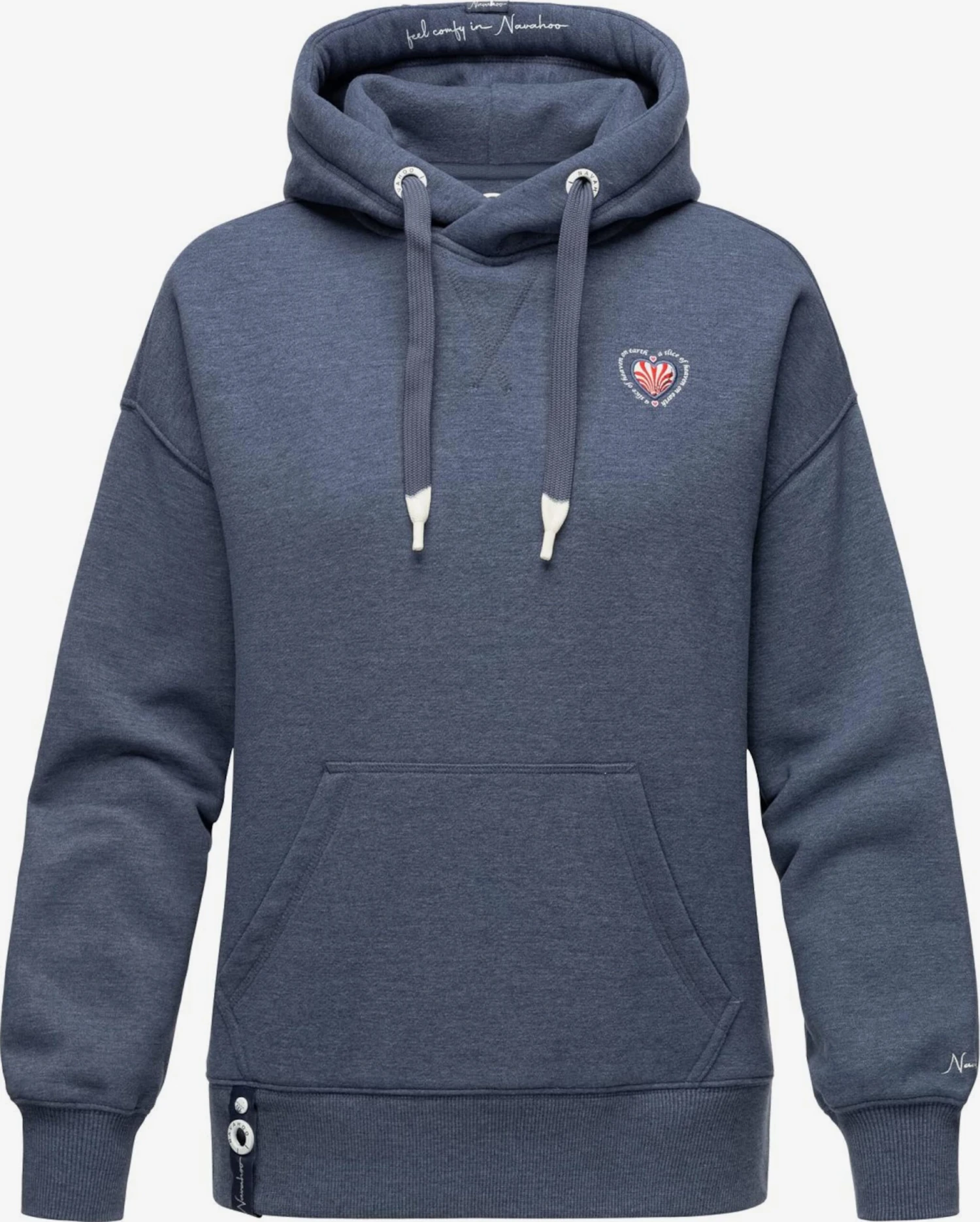 Navahoo Hoodies Sweatshirt Goldfee Dames Blauw 1 Navahoo Hoodies Sweatshirt Goldfee Dames Blauw