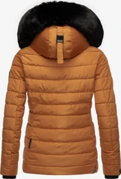 Navahoo Winterjassen Winterjas Milianaa Dames Donkergeel -Navahoo c1163984e7e5a15092afcd48c10fb4b1