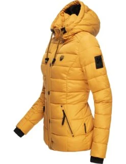 Navahoo Winterjassen Winterjas Zuckerbiene Dames Geel -Navahoo c29dce352e0455c329f6b485cd78c921