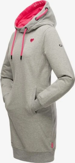 Navahoo Mini Jurken Jurk Dames Grijs Gemêleerd -Navahoo c2f42a21067525956334f17455c6d1e5