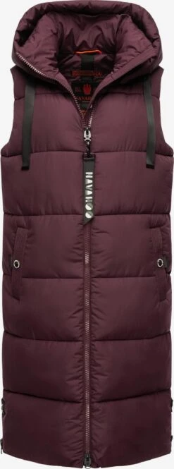 Navahoo Bodywarmers Bodywarmer Dames Bordeaux -Navahoo c30f7ed967fd11b85cb08e083e52747e