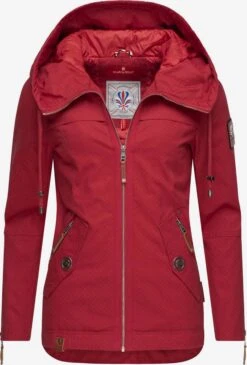 Navahoo Tussenjassen Tussenjas Wekoo Dames Rood