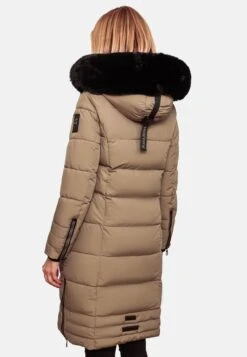 Navahoo Wintermantels Wintermantel Fahmiyaa Dames Lichtbruin -Navahoo c9b3b158de76856d33b9b66b955a2db9