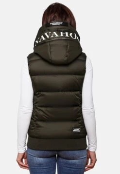 Navahoo Bodywarmers Bodywarmer Kassidy Dames Kaki -Navahoo ca290bf142d7ba96eb08b692b42d2d2e