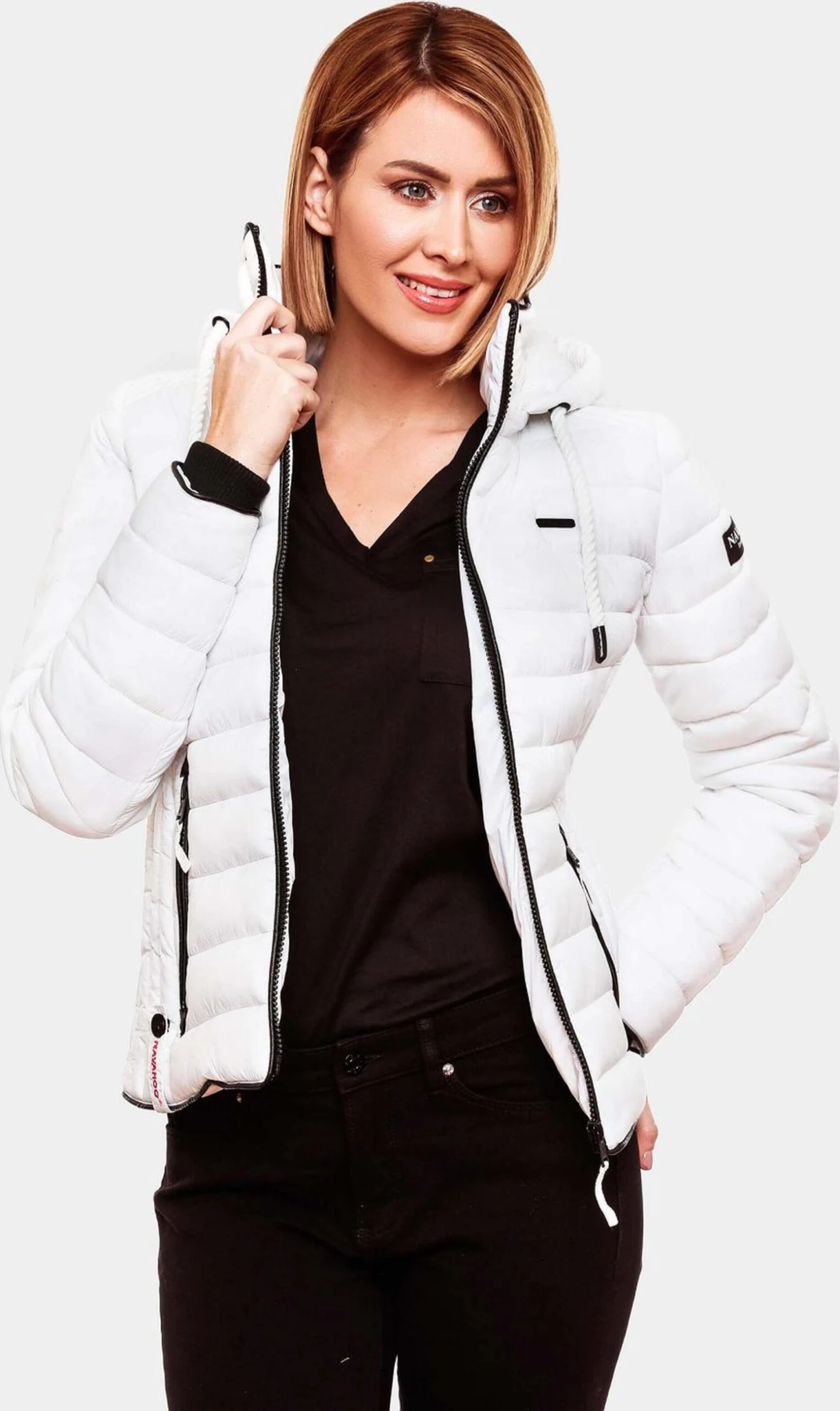 Navahoo Tussenjassen Tussenjas Lulana Dames Wit 8 Navahoo Tussenjassen Tussenjas Lulana Dames Wit - Afbeelding 8