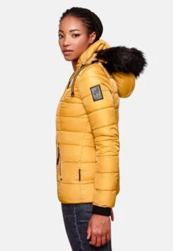 Navahoo Winterjassen Winterjas Zuckerbiene Dames Geel -Navahoo ca7c317a627d018fd7fa6b832d2a875e