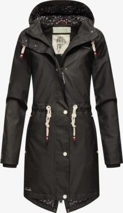 Navahoo Regenjassen Functionele Jas Flower Of Ocean Dames Zwart -Navahoo cd798d790c403da06cdb34eaa4bd29da