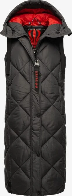 Navahoo Bodywarmers Bodywarmer Schnuckel Dames Antraciet -Navahoo d147dad76c77f52247d64d944e28f624