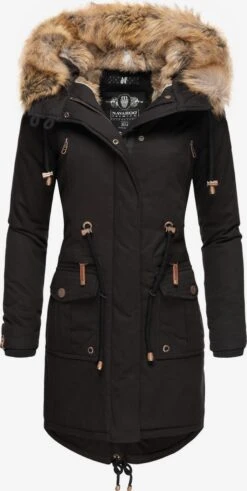 Navahoo Parkas Winterparka Rosinchen Dames Zwart