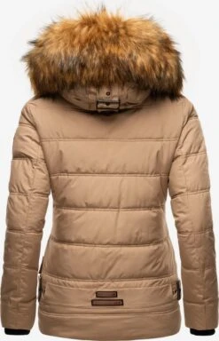 Navahoo Winterjassen Winterjas Zoja Dames Taupe -Navahoo d24d7b3c8c1d5bd7e5701af783f0ad60