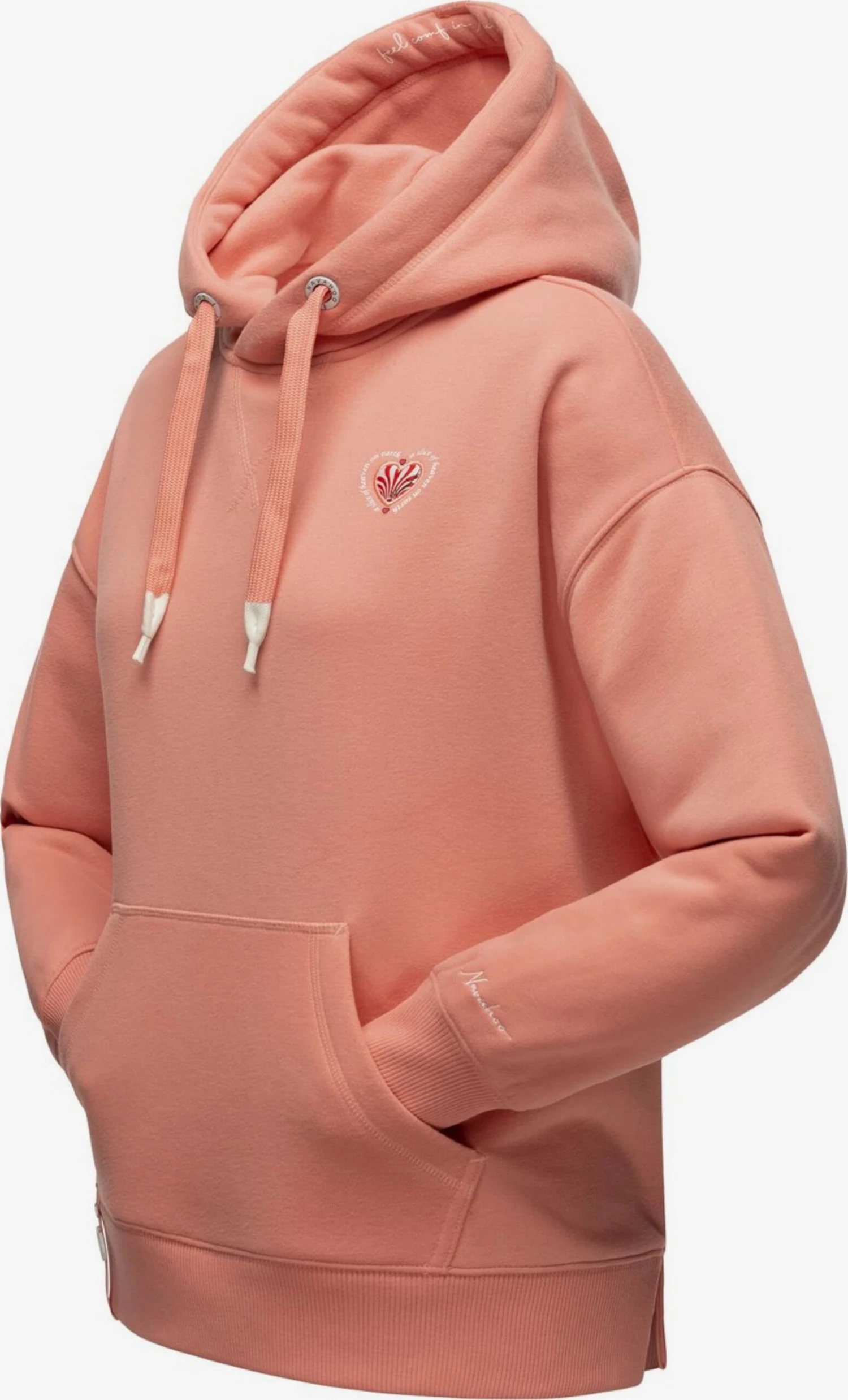 Navahoo Hoodies Sweatshirt Goldfee Dames Abrikoos 2 Navahoo Hoodies Sweatshirt Goldfee Dames Abrikoos - Afbeelding 2